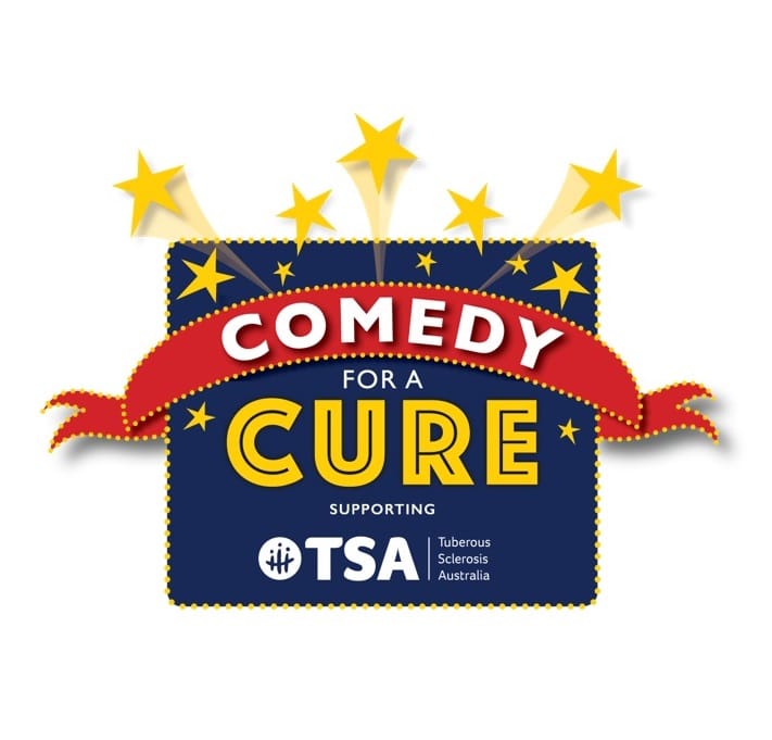 Comedy for a Cure logo new white boarder 1