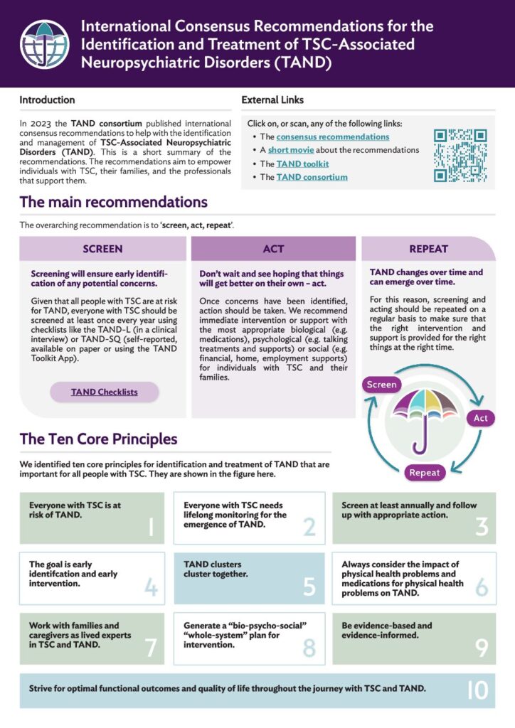 Family focused introduction to the TAND consensus recommendations 1 pdf