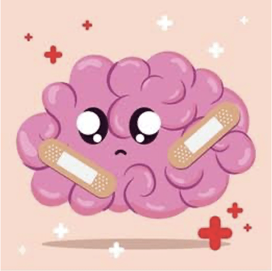 Sad brain